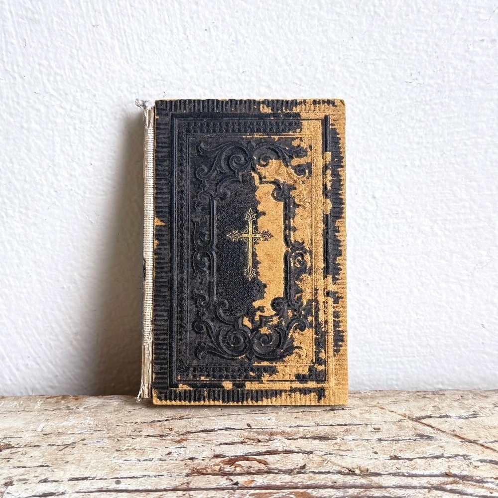 Antique 1895 Der Christliche Vater German Prayer Book W Cramer